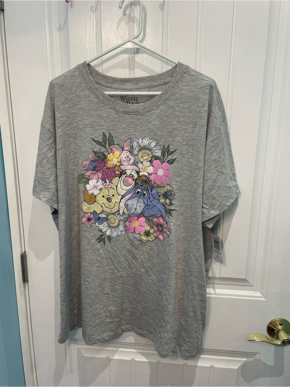 torrid Heather Gray Winnie the Pooh & Friends Tee